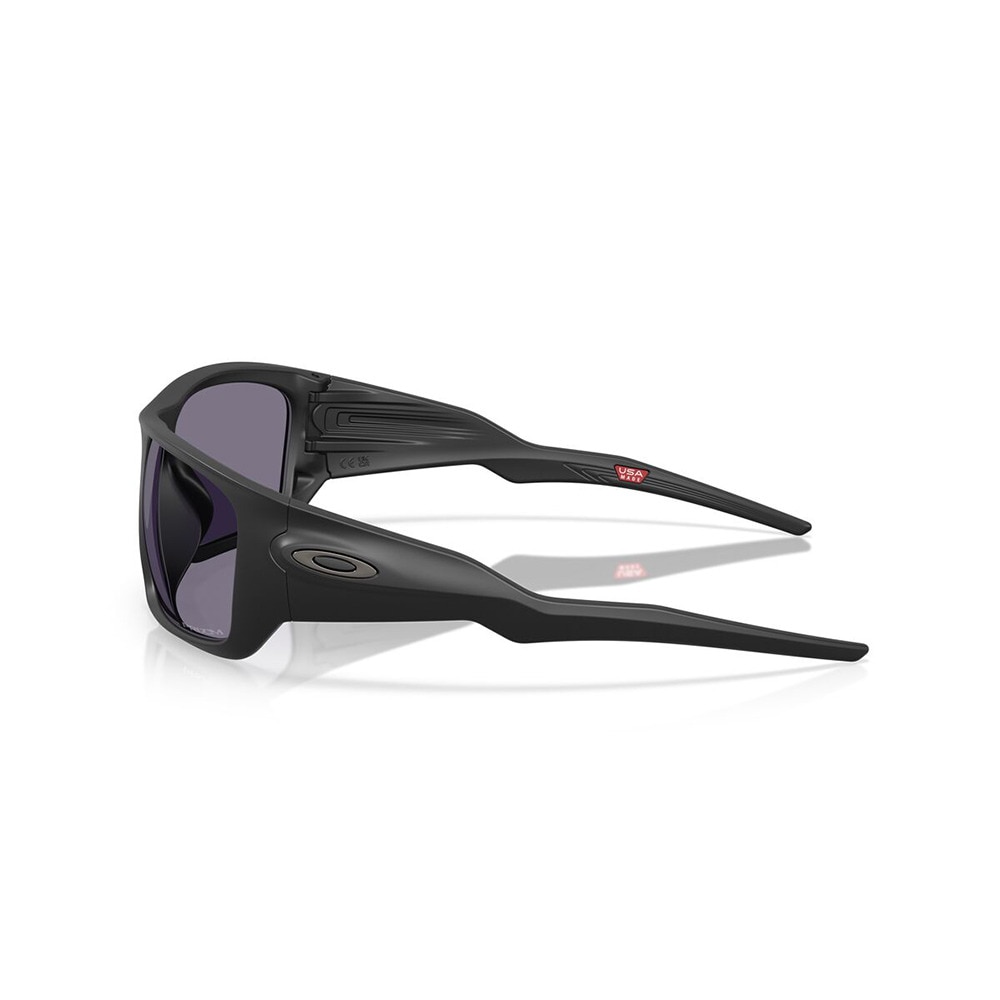 Oakley サングラス MASSETER Masseter Prizm Grey Lenses, Matte Black Frame Sunglasses