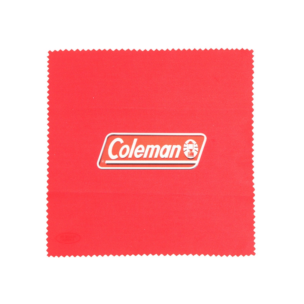 コールマン（Coleman）（メンズ、レディース）クリーニングクロス CCE01-2 レッド サングラス アクセサリ レンズクロス