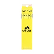 アディダス（adidas）（メンズ、レディース、キッズ）かきかた鉛筆 AI06 黄黒 2B K56072B