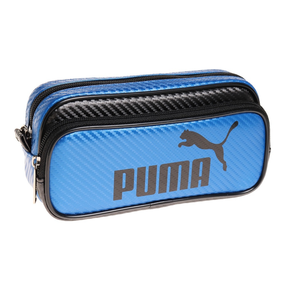 プーマ（PUMA）（メンズ、レディース、キッズ）カラーカーボンWペンケース ブルー 787PMBL