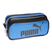 プーマ（PUMA）（メンズ、レディース、キッズ）カラーカーボンWペンケース ブルー 787PMBL