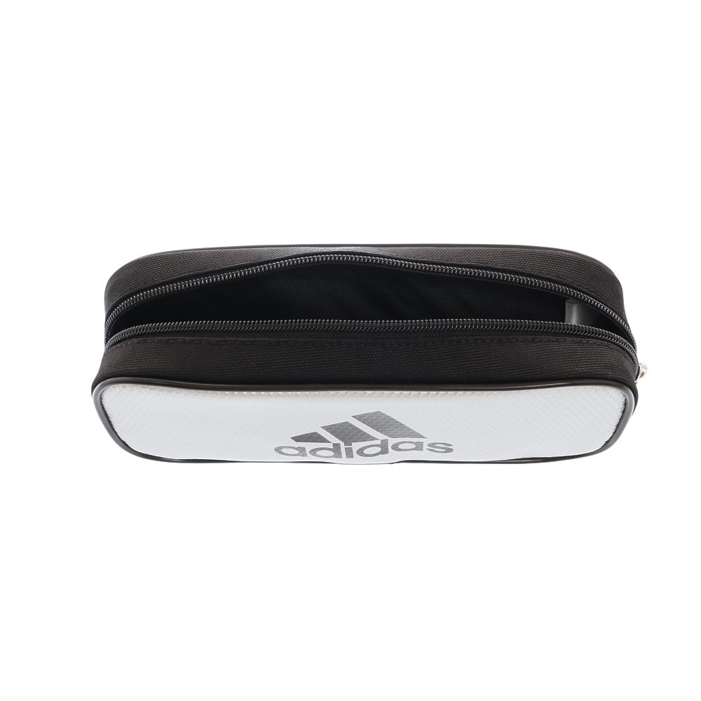 アディダス（adidas）（メンズ、レディース、キッズ）ソフトペンケース シングルポケット AI1200 銀黒 07 PT1200AI07S24