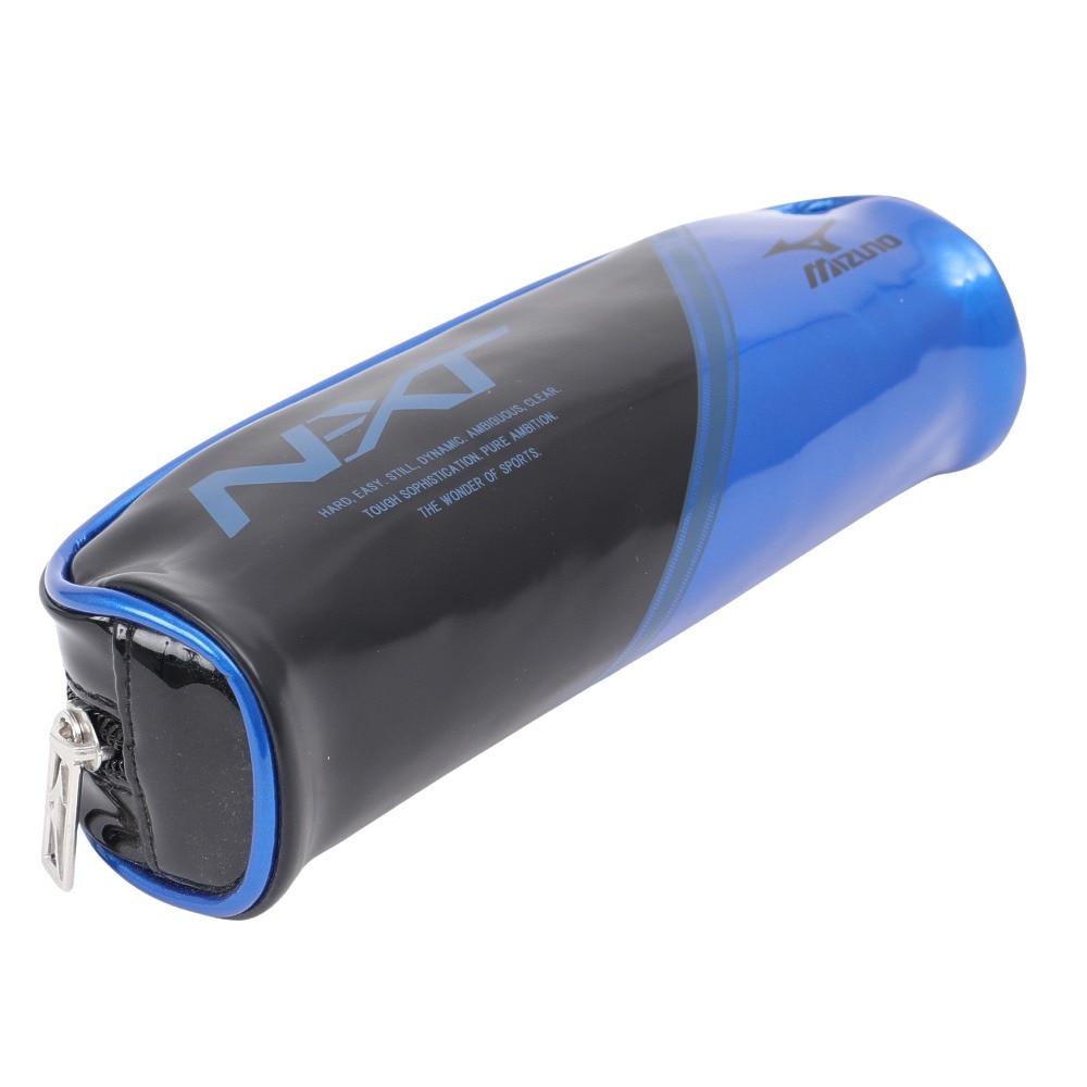 ミズノ（MIZUNO）（メンズ、レディース、キッズ）ペンケース 細型 青×黒 S1417282 筆箱 筆記用具入れ 学校 学生 新調 新学期