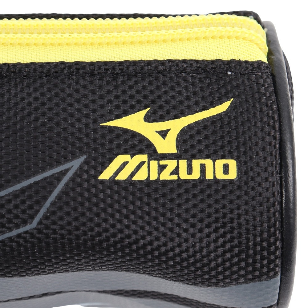 ミズノ（MIZUNO）（メンズ、レディース、キッズ）ペンケース 筒型 ブラック 黒×黄 S1413651 BK 筆箱 筆記用具入れ 学校 学生 新調 新学期