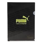 プーマ（PUMA）（メンズ、レディース、キッズ）A4クリアホルダーS ブラック PM292BK