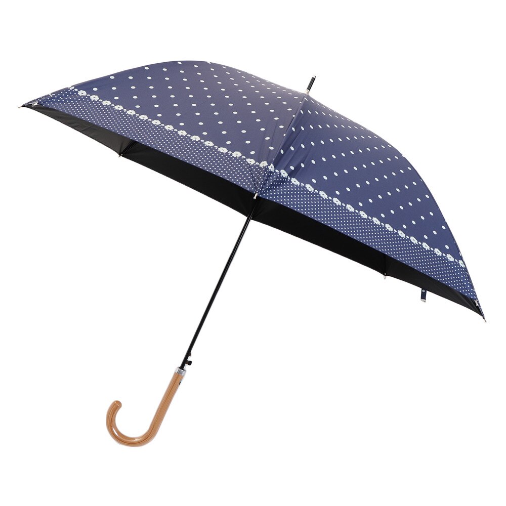 日傘58cm ダブルドットレース ネイビー 919002 NV