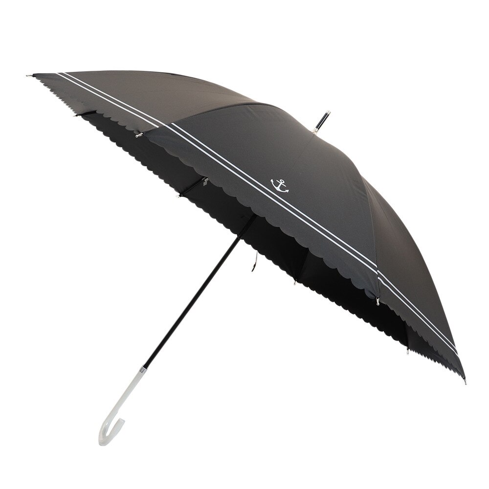  日傘50cm スカラップ ブラック 919005 BK オンライン価格