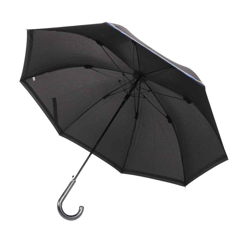 チャンピオン（CHAMPION）（メンズ）雨傘 ボーダージャンプ傘 65cm CHM31JP BK 長傘 黒 