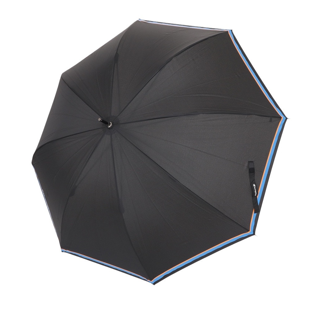 チャンピオン（CHAMPION）（メンズ）雨傘 ボーダージャンプ傘 65cm CHM31JP BK 長傘 黒 
