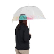 (レディース)雨傘 ビニール傘 ドームシャイニー 長傘 PT-031-001 クリア 60cm