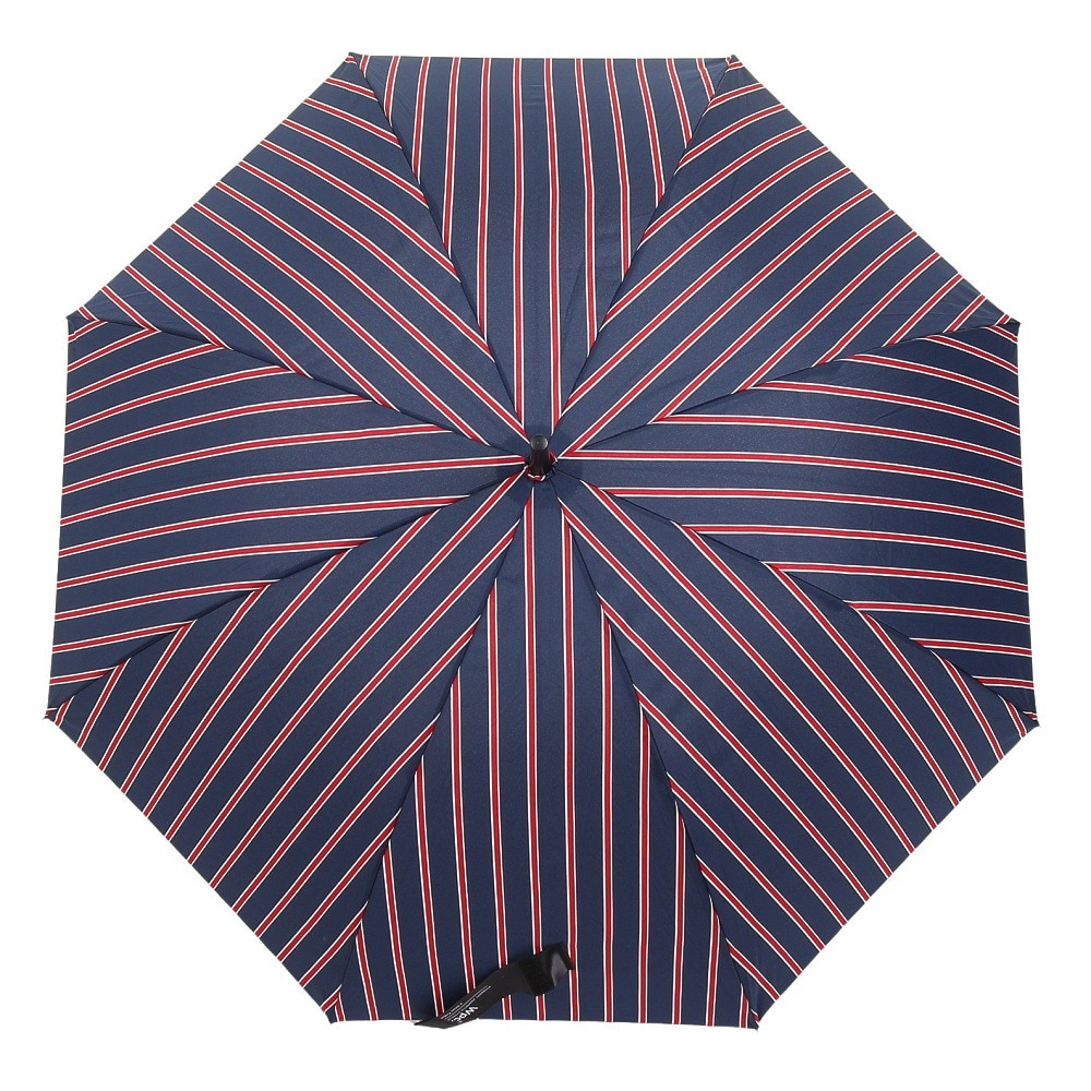 ワールド パーティー（W.P.C）（メンズ、レディース）雨傘 ベーシックジャンプアンブレラ 長傘 65cm UX01-011-001 スクールストライプ ネイビー