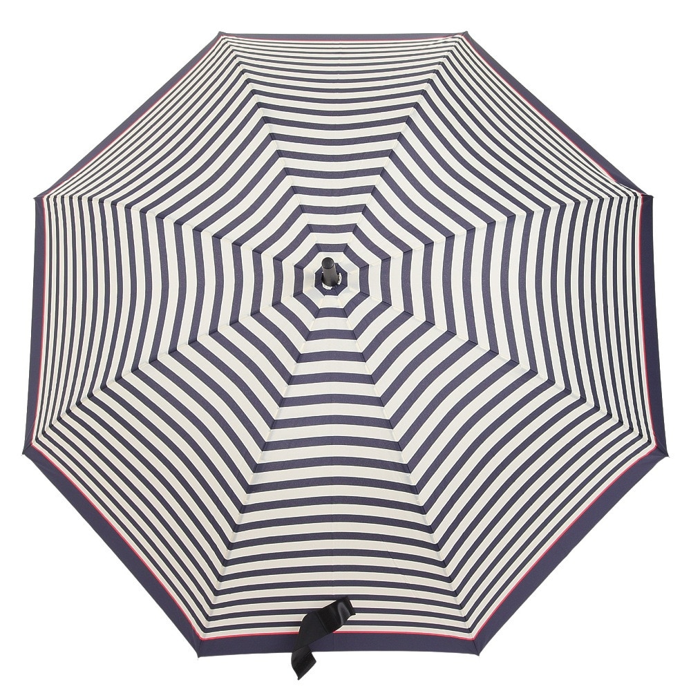 ワールド パーティー（W.P.C）（メンズ、レディース）雨傘 ベーシックジャンプアンブレラ 長傘 65cm UX01-038-001 ピンクラインボーダー