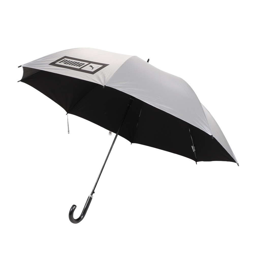 プーマ（PUMA）（メンズ、レディース）晴雨兼用 長傘 張り分けジャンプ傘 PBP59JP70 シルバー 70cm