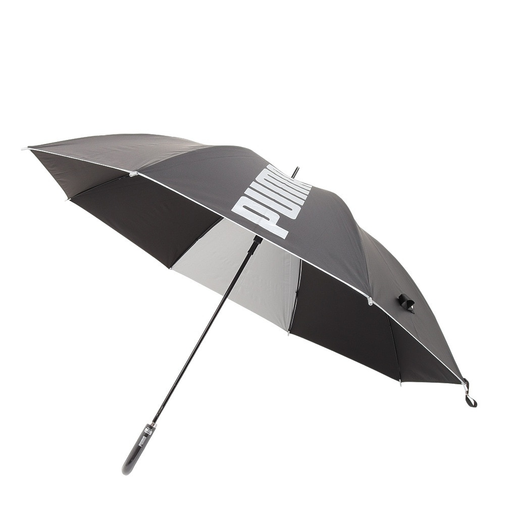 プーマ（PUMA）（メンズ、レディース）晴雨兼用 長傘 張り分けジャンプ傘 PBP60JP70 ブラック×シルバー