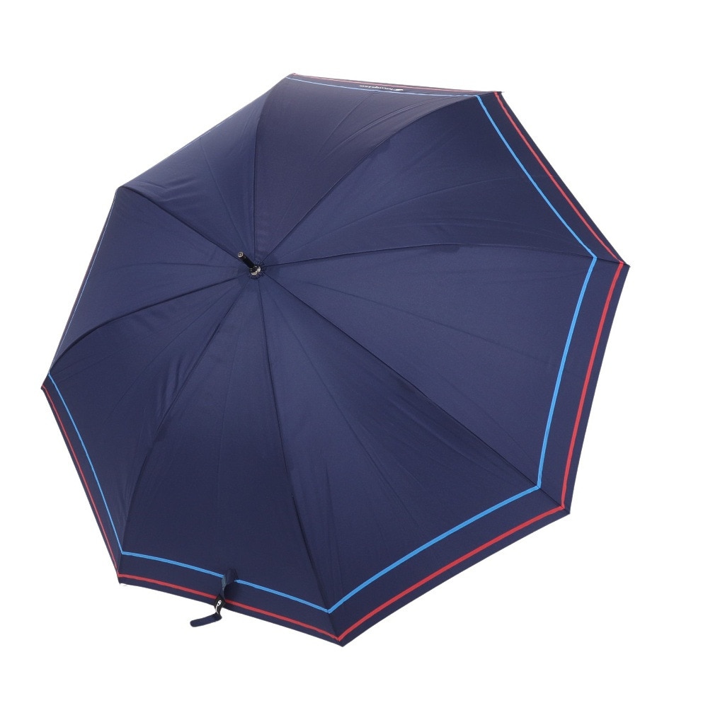 チャンピオン（CHAMPION）（メンズ、レディース）雨傘 ボーダー柄 ジャンプ傘 長傘 CHM34JP65 NV ネイビー 65cm