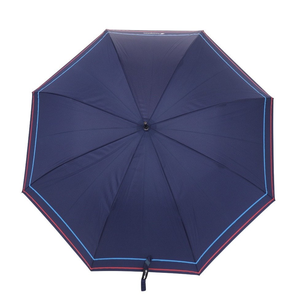 チャンピオン（CHAMPION）（メンズ、レディース）雨傘 ボーダー柄 ジャンプ傘 長傘 CHM34JP65 NV ネイビー 65cm