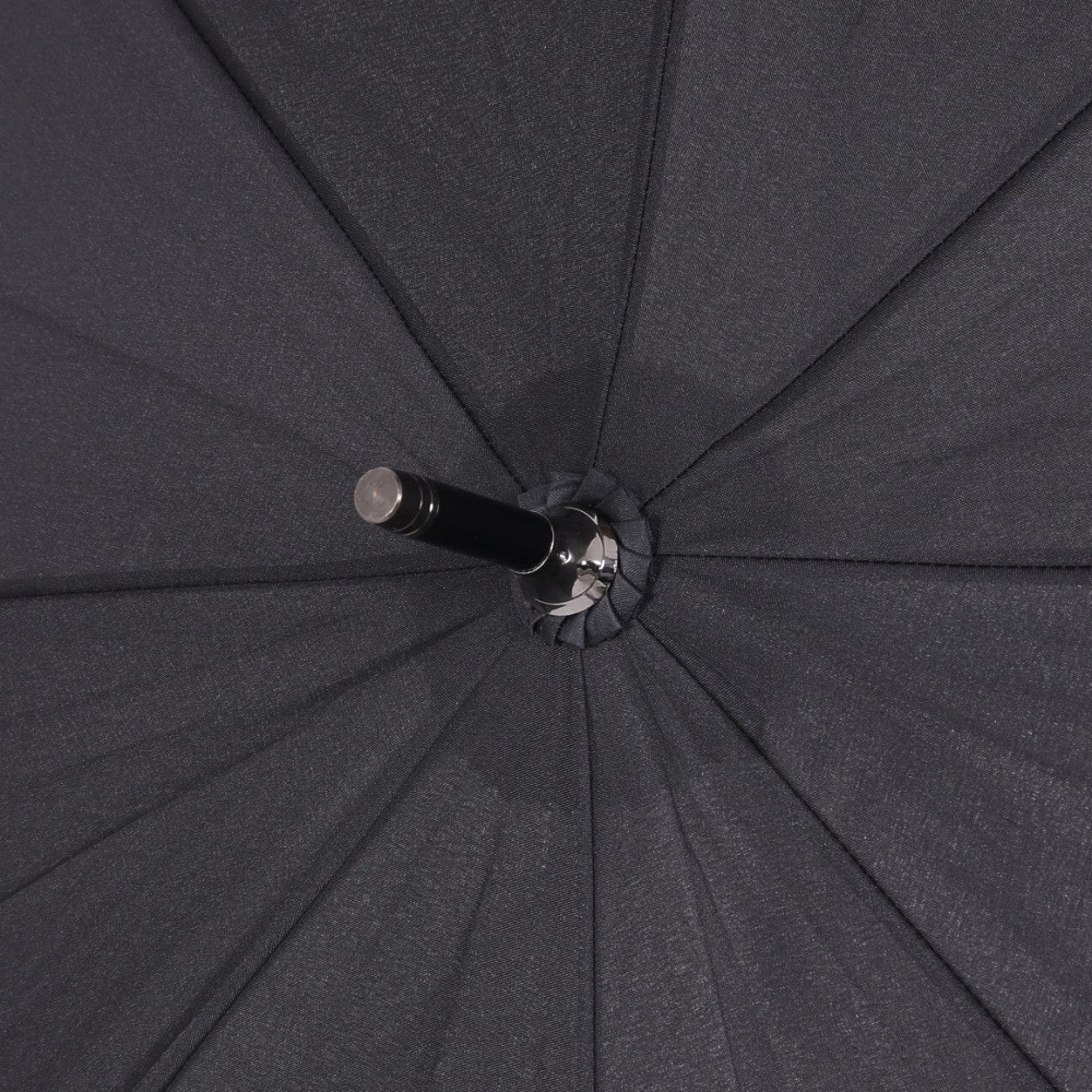 チャンピオン（CHAMPION）（メンズ、レディース）雨傘 ジャンプ傘 長傘 CHM42JP65 BK 耐風無地 黒 65cm