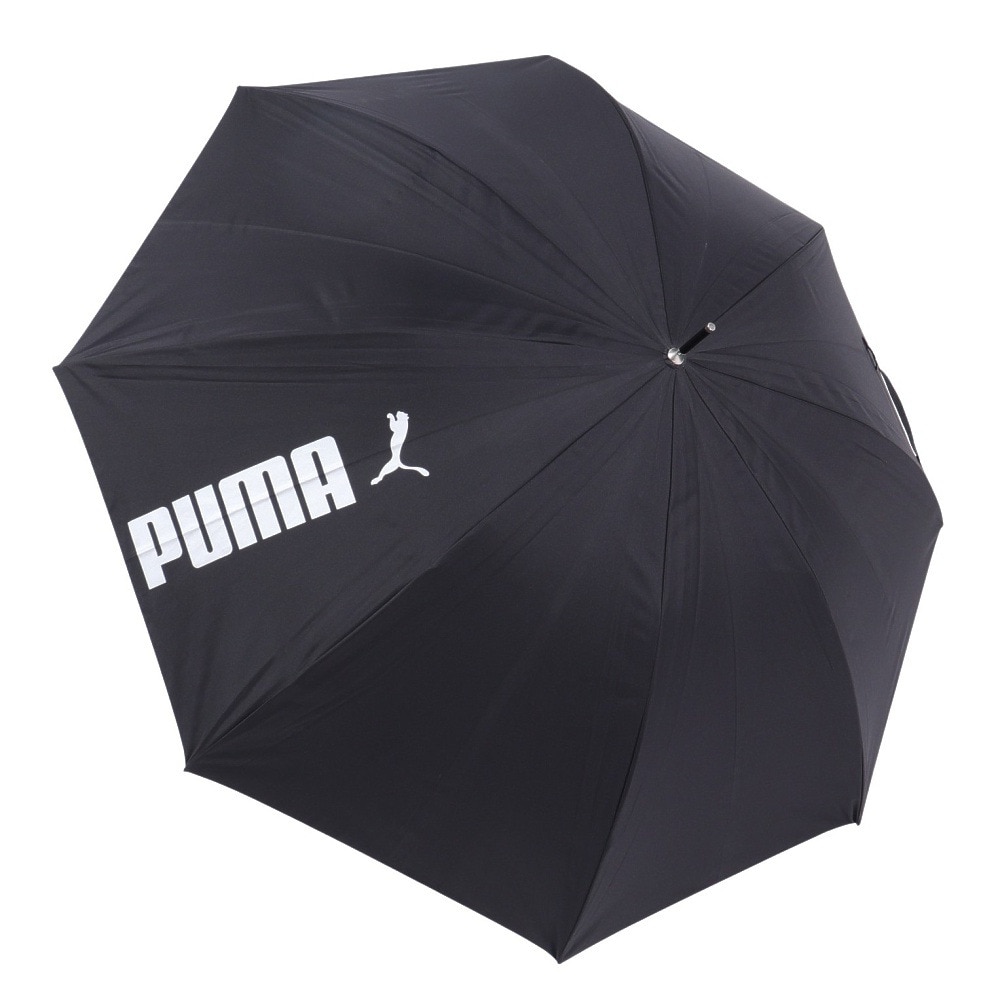 プーマ（PUMA）（メンズ、レディース）晴雨兼用ジャンプ傘 シルバーコーティング 無地 60cm PBP57JP60 BK