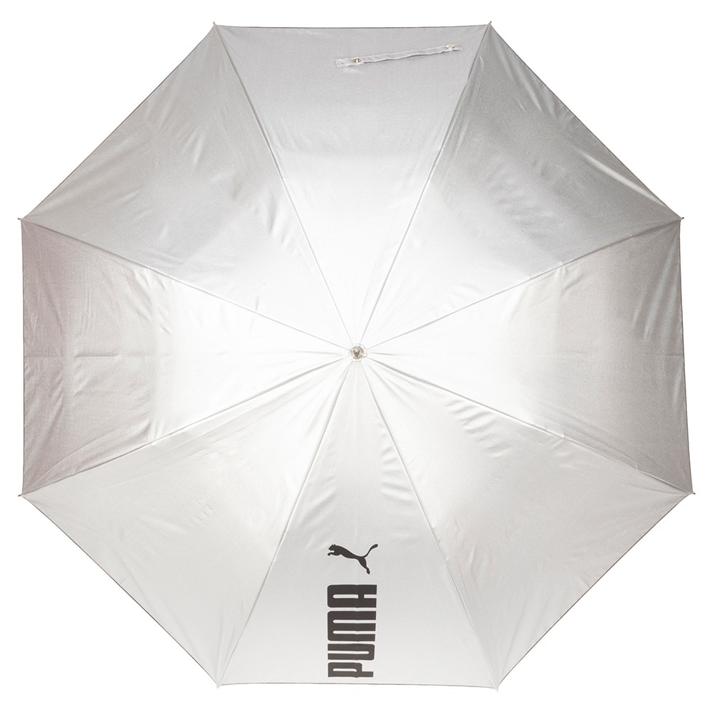プーマ（PUMA）（メンズ、レディース）晴雨兼用 無地 60cm ジャンプ傘 PBP57JP60 SV 長傘 シルバー