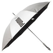 プーマ（PUMA）（メンズ、レディース）晴雨兼用SV無地 60cm ジャンプ傘 PBP57JP60 SV