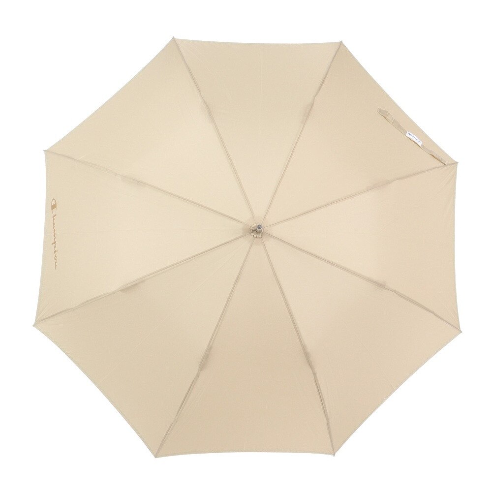 チャンピオン（CHAMPION）（メンズ、レディース、キッズ）雨傘 長傘 くすみ 無地 60cm 耐風 CHL71JP60 BE ベージュ