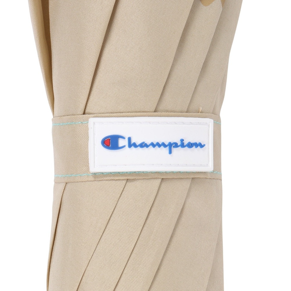 チャンピオン（CHAMPION）（メンズ、レディース、キッズ）雨傘 長傘 くすみ 無地 60cm 耐風 CHL71JP60 BE ベージュ
