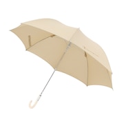 (メンズ、レディース、キッズ)雨傘 長傘 くすみ 無地 60cm 耐風 CHL71JP60 BE ベージュ