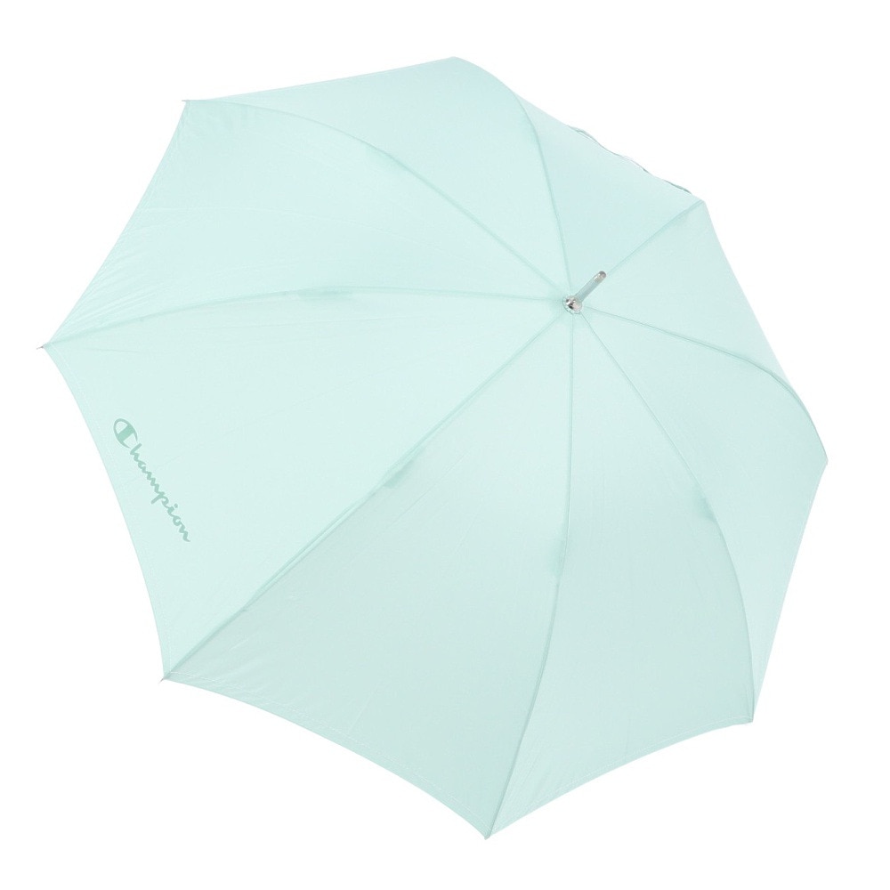 チャンピオン（CHAMPION）（メンズ、レディース、キッズ）雨傘 長傘 くすみ 無地 60cm 耐風 CHL71JP60 GR グリーン