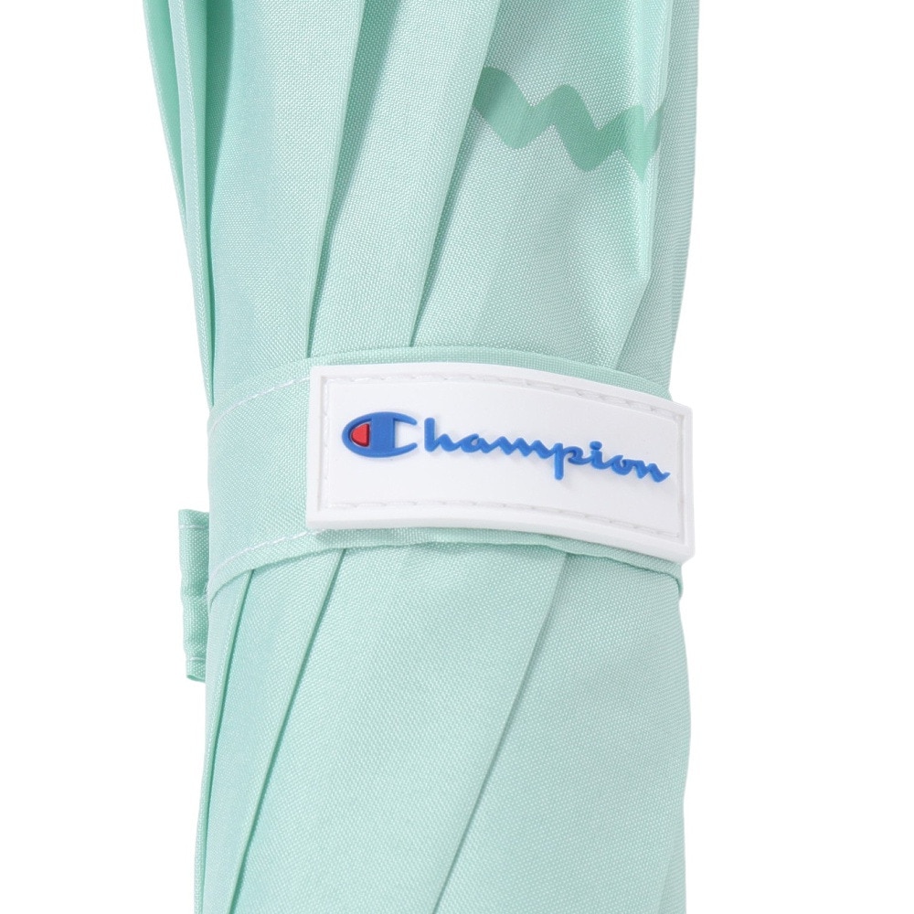 チャンピオン（CHAMPION）（メンズ、レディース、キッズ）雨傘 長傘 くすみ 無地 60cm 耐風 CHL71JP60 GR グリーン
