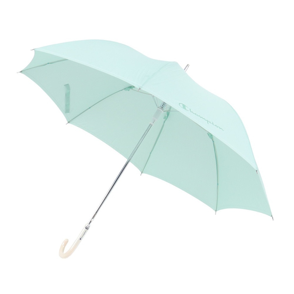 チャンピオン（CHAMPION）（メンズ、レディース、キッズ）雨傘 長傘 くすみ 無地 60cm 耐風 CHL71JP60 GR グリーン