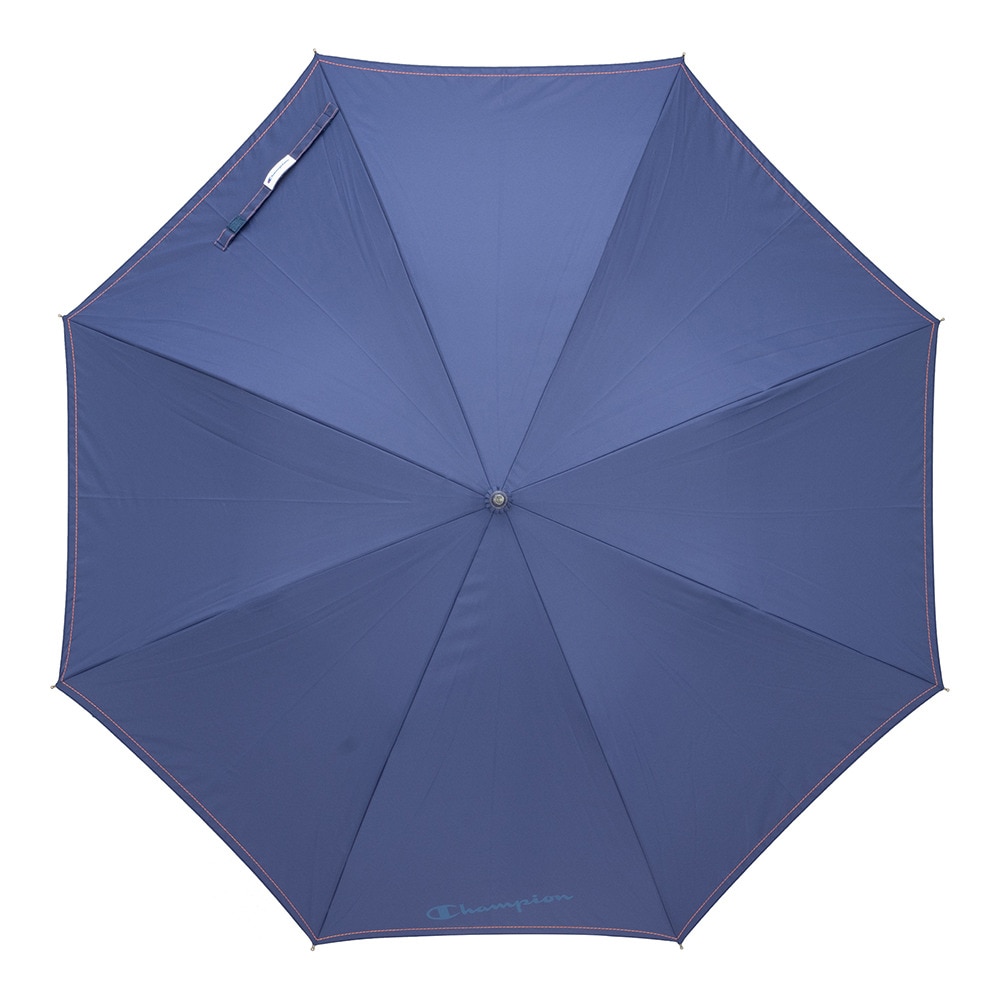 チャンピオン（CHAMPION）（レディース）雨傘 長傘 くすみ無地 60cm ジャンプ耐風傘 CHL71JP60 NV ネイビー