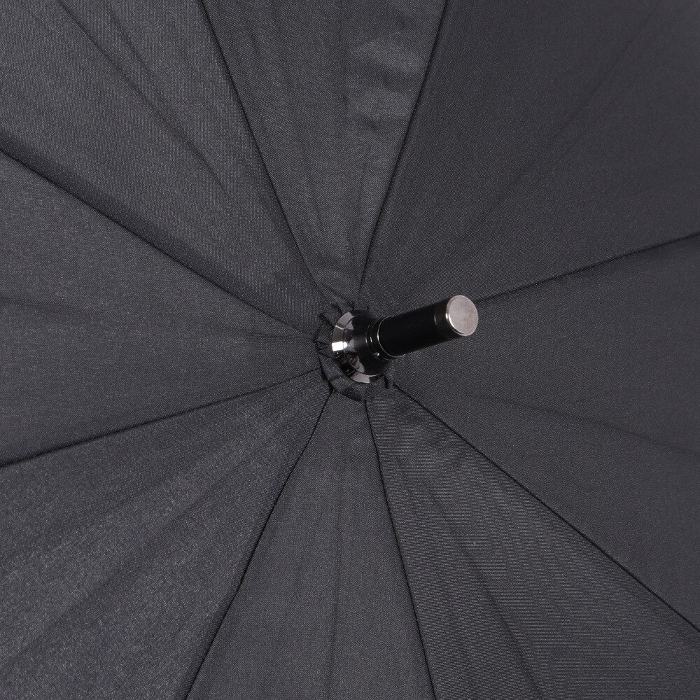 チャンピオン（CHAMPION）（メンズ、レディース）雨傘 無地ステッチ 65cm ジャンプ式 耐風 長傘 黒 CHM69JP65 BK シンプル 傘 耐風傘 梅雨