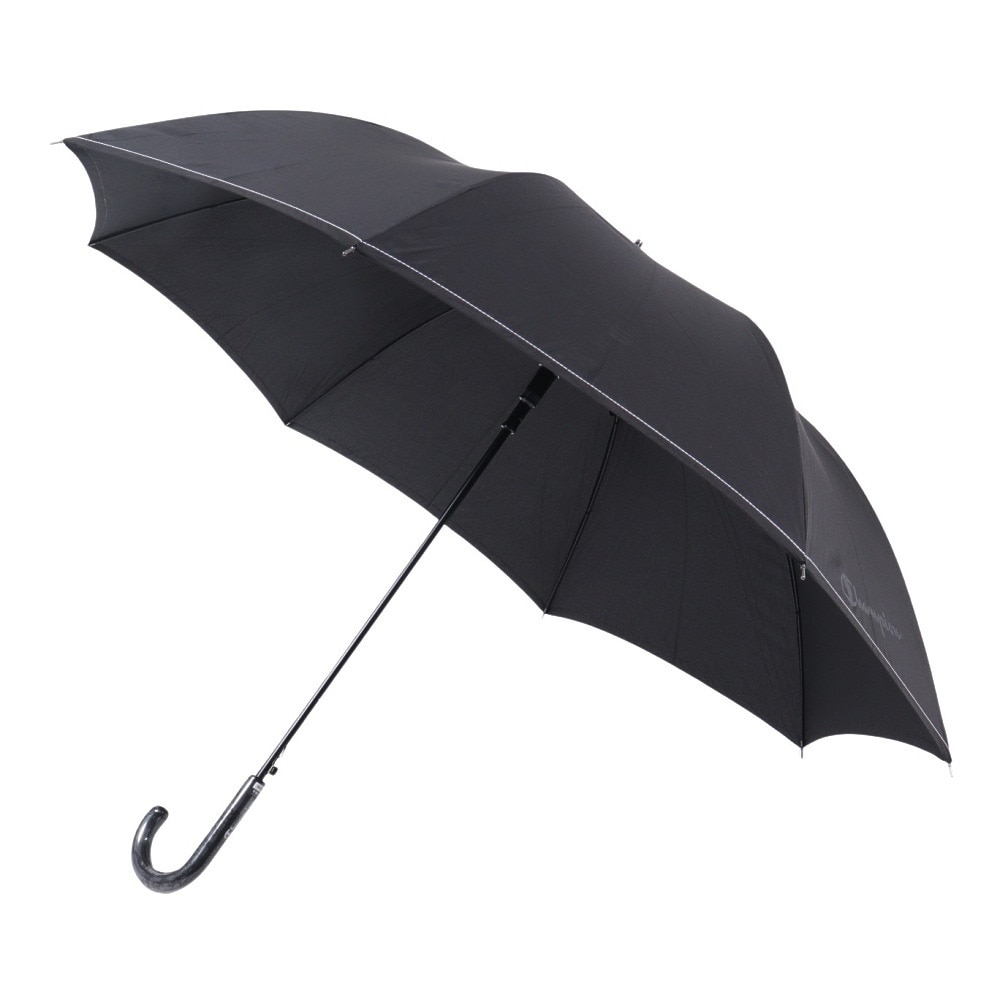 チャンピオン（CHAMPION）（メンズ、レディース）雨傘 無地ステッチ 65cm ジャンプ式 耐風 長傘 黒 CHM69JP65 BK シンプル 傘 耐風傘 梅雨