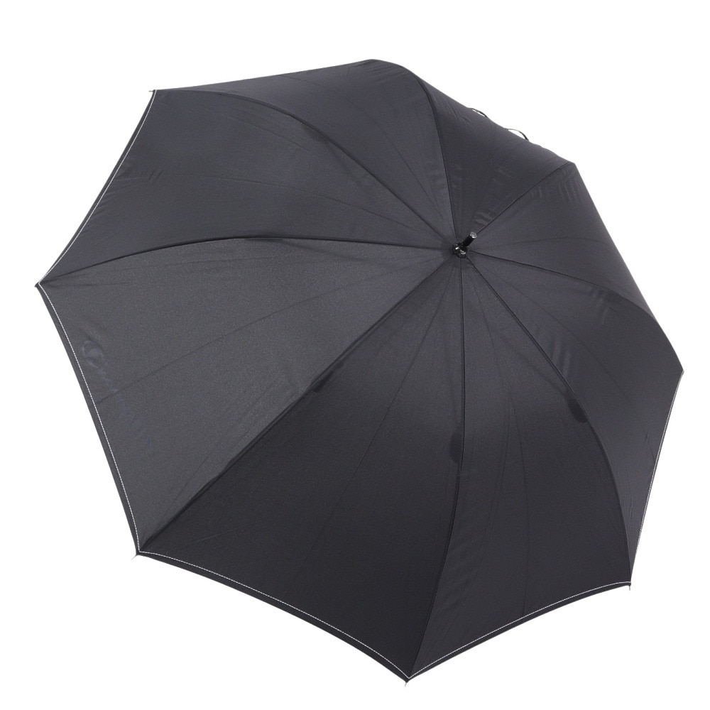 チャンピオン（CHAMPION）（メンズ、レディース）雨傘 無地ステッチ 65cm ジャンプ式 耐風 長傘 黒 CHM69JP65 BK シンプル 傘 耐風傘 梅雨