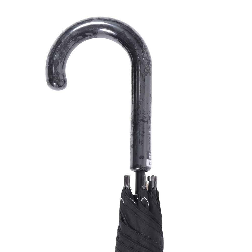 チャンピオン（CHAMPION）（メンズ、レディース）雨傘 無地ステッチ 65cm ジャンプ式 耐風 長傘 黒 CHM69JP65 BK シンプル 傘 耐風傘 梅雨