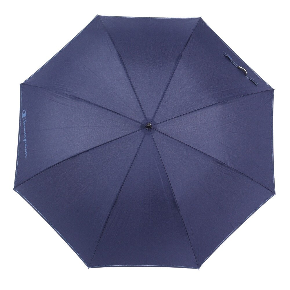 チャンピオン（CHAMPION）（メンズ、レディース）雨傘 無地ステッチ 65cm ジャンプ式 耐風 長傘 CHM69JP65 NV ネイビー