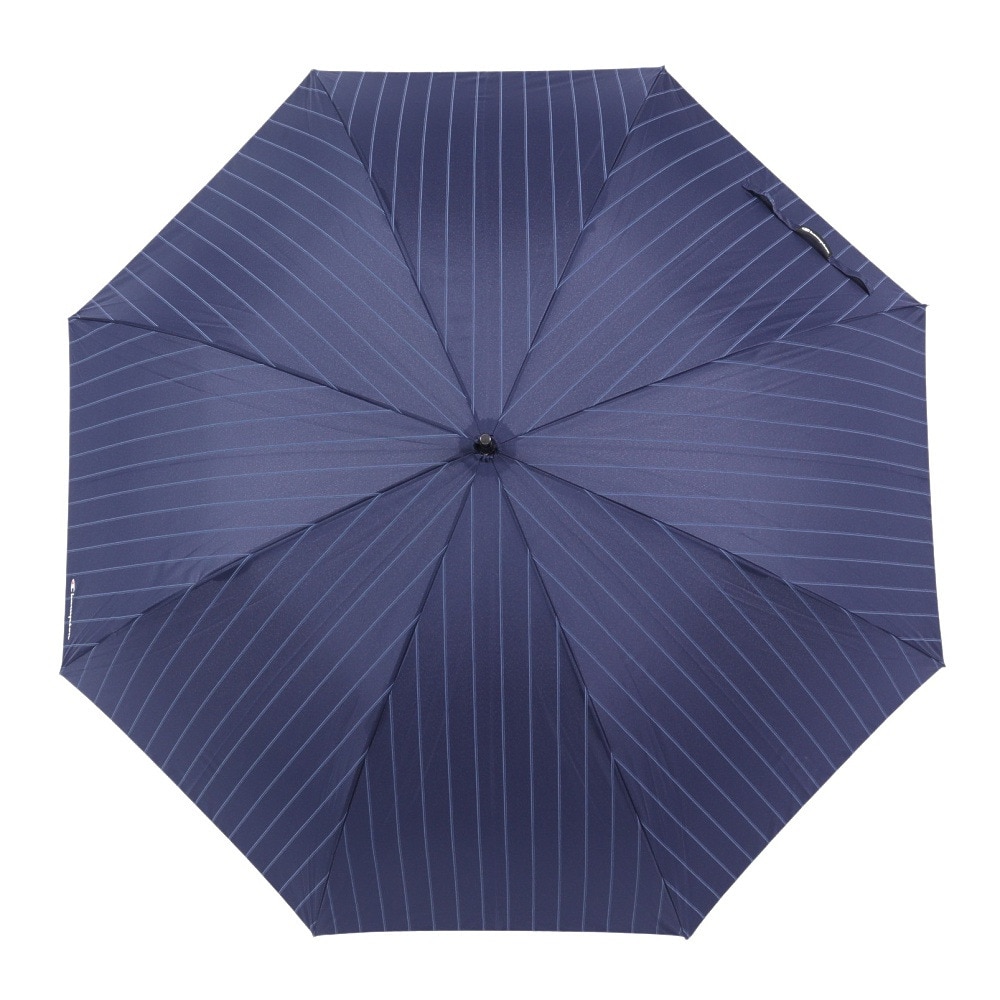 チャンピオン（CHAMPION）（メンズ、レディース）雨傘 長傘 ストライプ 65cm ジャンプ式 耐風 CHM70JP65 NV ネイビー