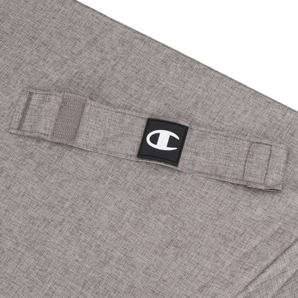 チャンピオン（CHAMPION）（メンズ、レディース）傘 晴雨兼用シャンブレー ジャンプ傘 65cm グレー CHM81JP65 GY 長傘 日傘 雨傘 兼用 遮光 UVカット