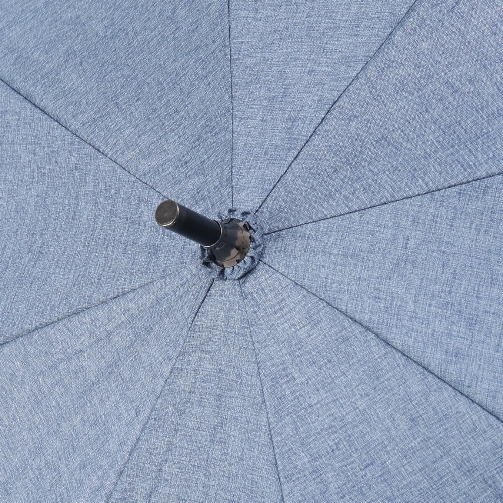 チャンピオン（CHAMPION）（メンズ、レディース）傘 晴雨兼用シャンブレー 65cm ジャンプ傘 紺 CHM81JP65 NV 長傘 雨傘 遮光 UVカット 紫外線カット