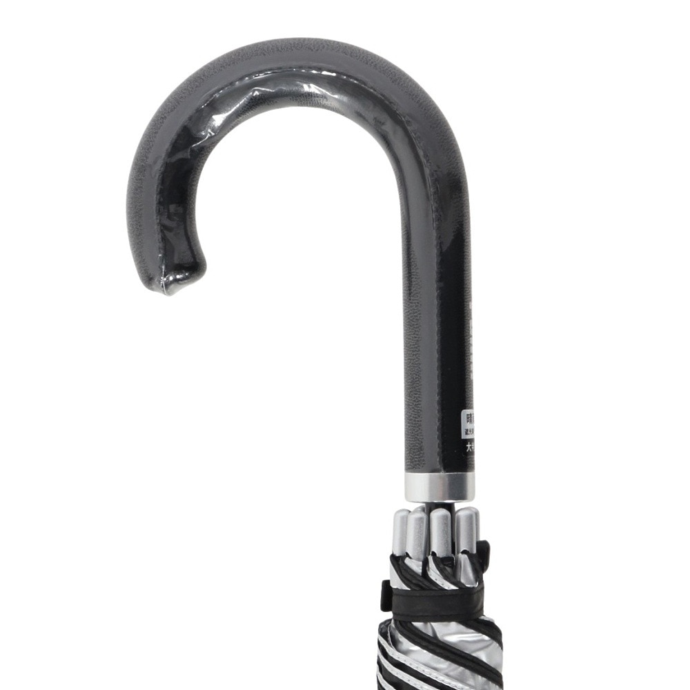プーマ（PUMA）（メンズ）晴雨兼用SV 張り分け70cm JP 傘 黒 PBP73JP70 BK 紫外線対策 遮光 軽量  反射素材 ロゴ シンプル 学生