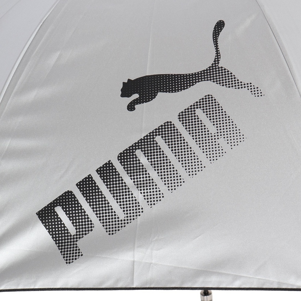 プーマ（PUMA）（メンズ、レディース）晴雨兼用SV 60cm JP 傘 PBP76JP60 SL 紫外線対策 遮光 軽量  反射素材 ロゴ シンプル 学生