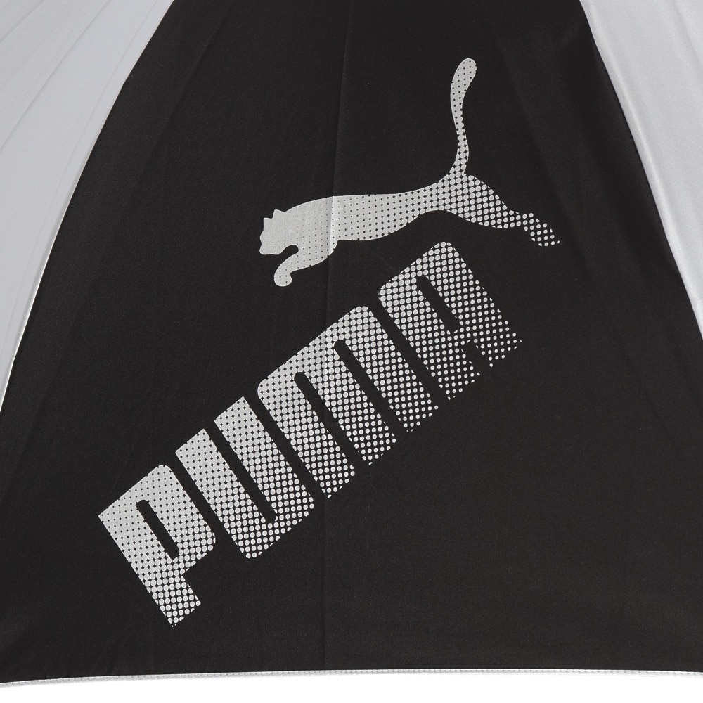 プーマ（PUMA）（メンズ、レディース）晴雨兼用SV 張り分け 60cm JP 傘 PBP77JP60 SL 紫外線対策 遮光 軽量  反射素材 ロゴ シンプル 学生