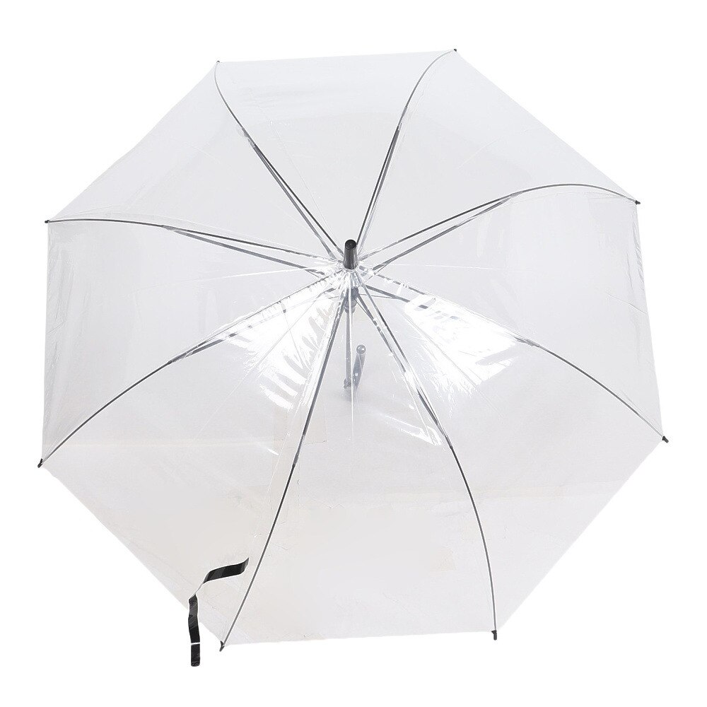 中谷（nakatani）（メンズ、レディース）雨傘 クリア 65cm ビニール傘 115-065 透明傘 長傘 ワンタッチオープン