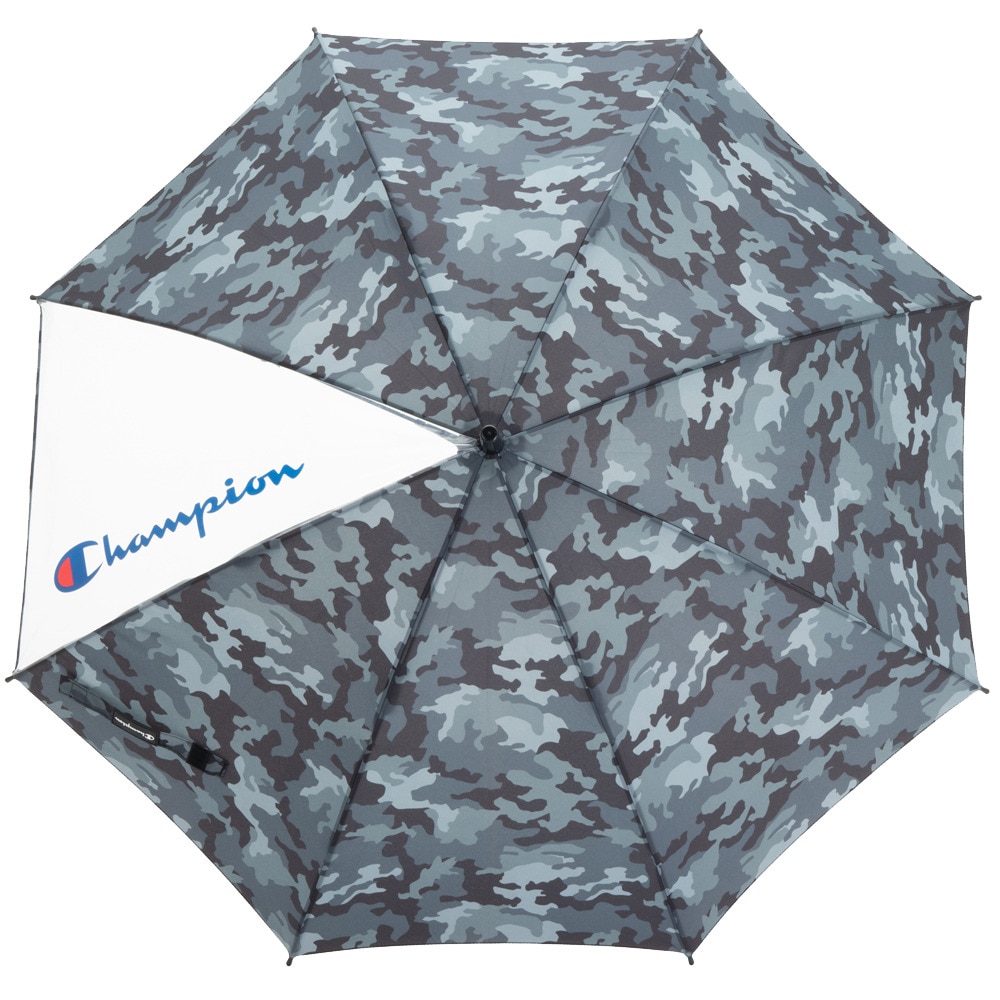 チャンピオン（CHAMPION）（キッズ）雨傘 ジュニア 子供用傘 ジャンプ式 長傘 58cm CHS49JP58 BK 黒
