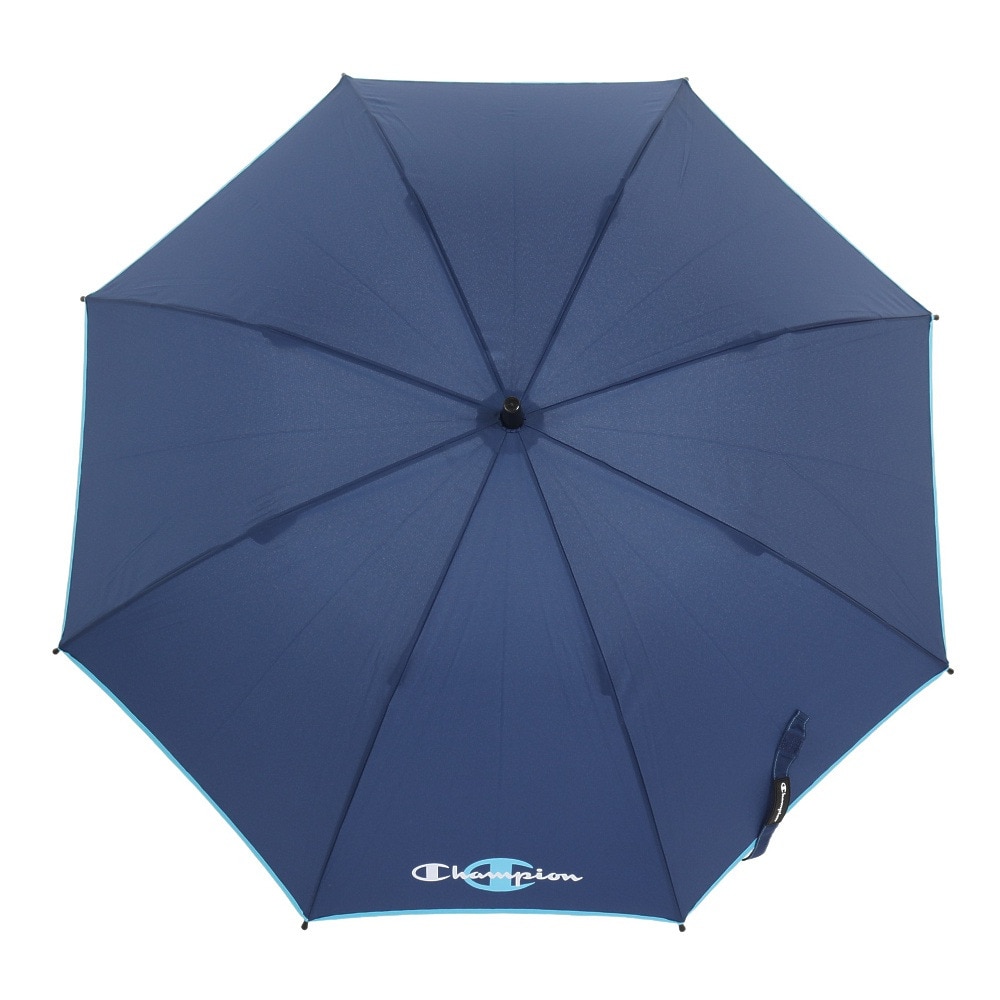 チャンピオン（CHAMPION）（キッズ）雨傘 パイピング ジャンプ傘 長傘 CHS26JP55 ネイビー 55cm