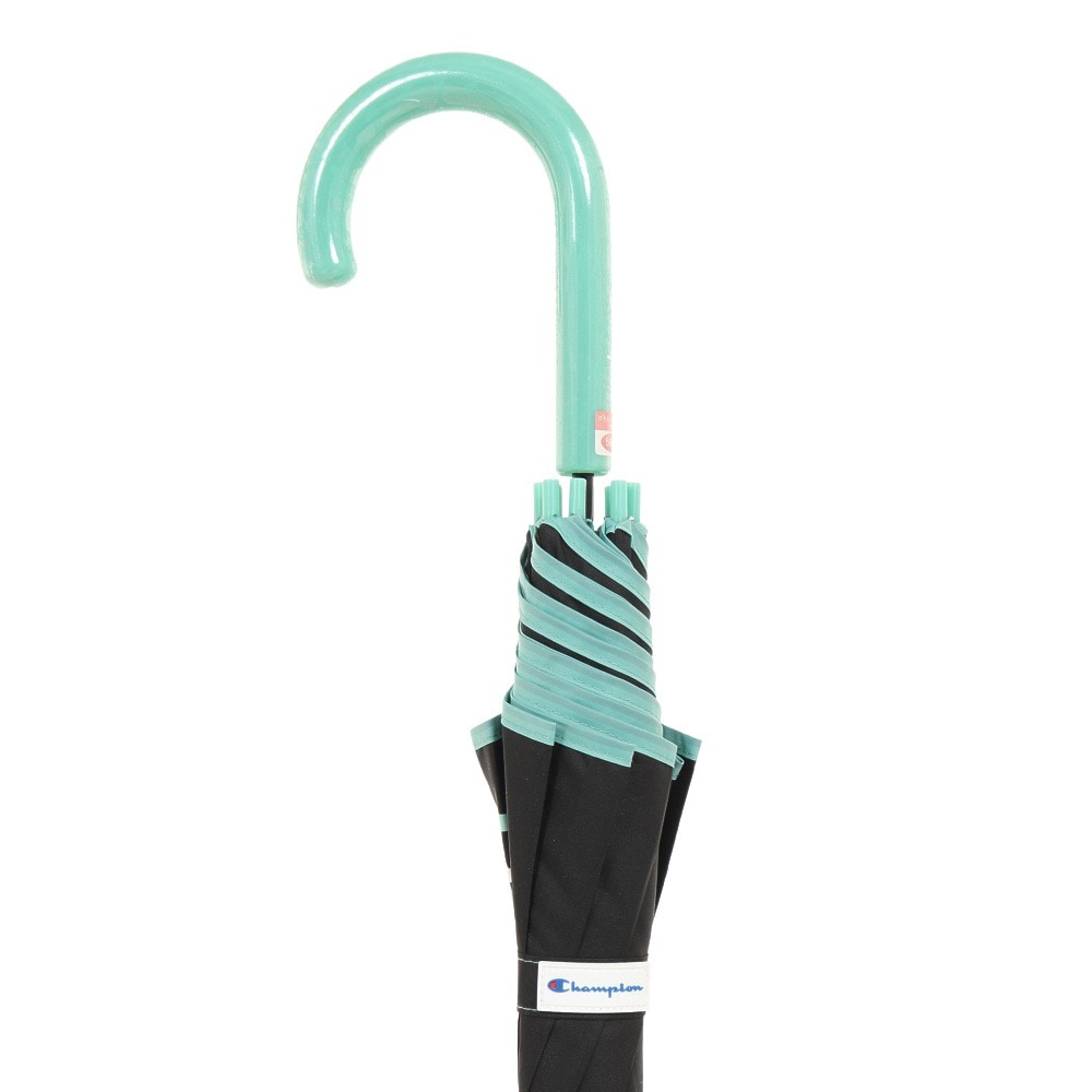 チャンピオン（CHAMPION）（キッズ）雨傘 パイピング ジャンプ傘 長傘 CHS50JP58 黒 58cm