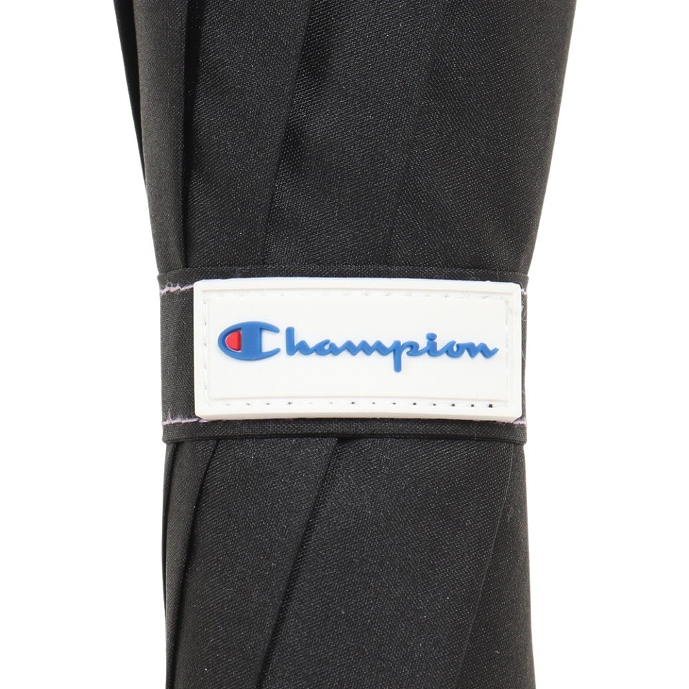 チャンピオン（CHAMPION）（キッズ）雨傘 パイピング ジャンプ傘 長傘 CHS50JP58 黒 58cm