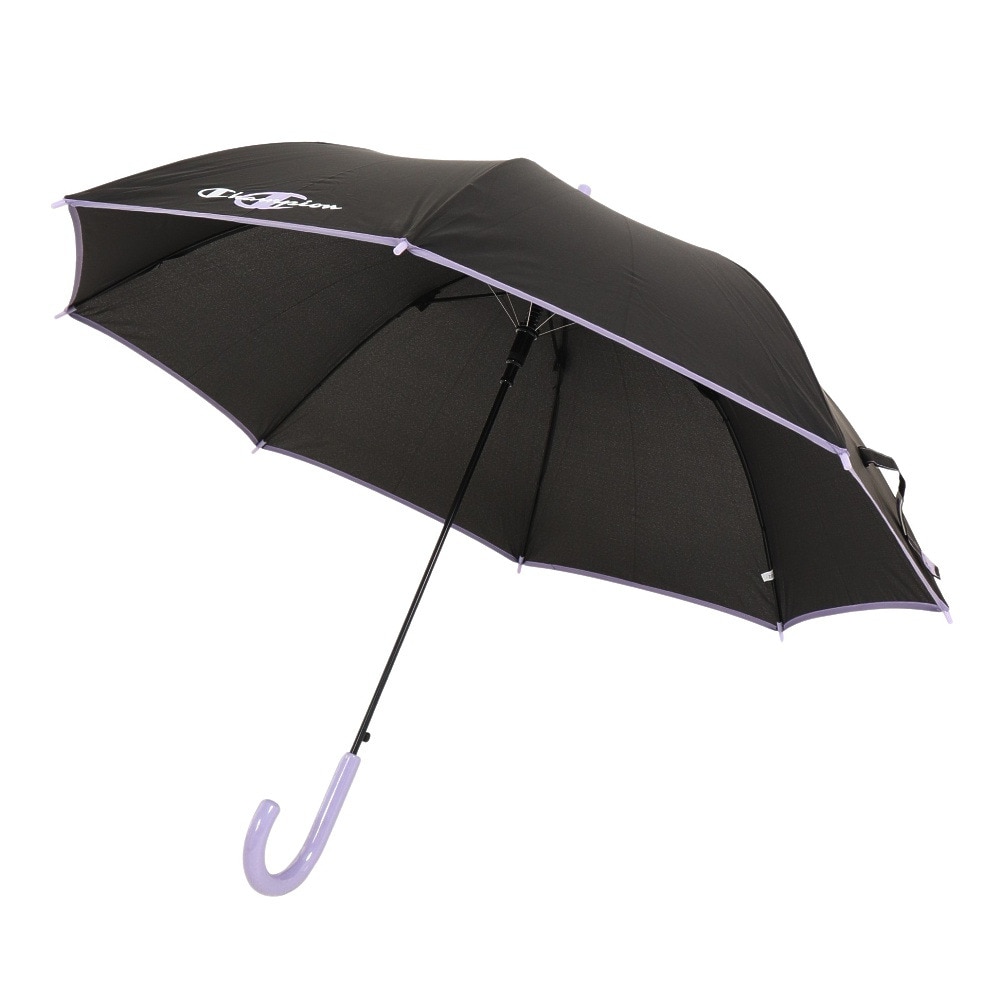 チャンピオン（CHAMPION）（キッズ）雨傘 パイピング ジャンプ傘 長傘 CHS50JP58 黒 58cm