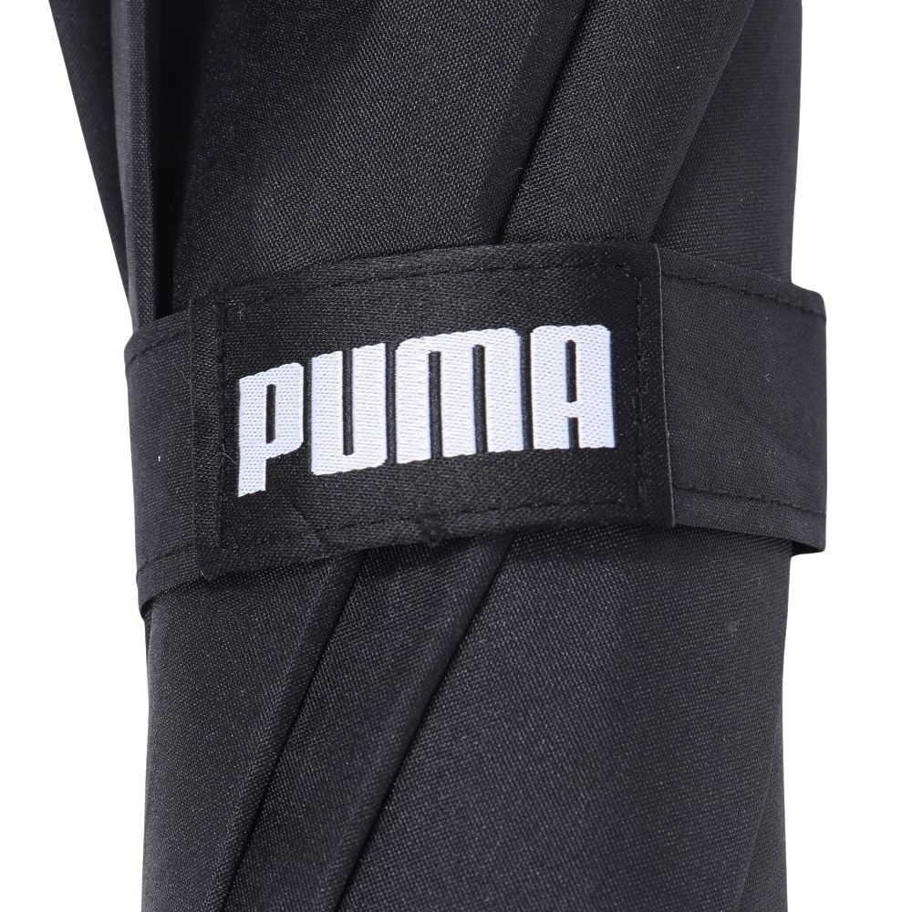 プーマ（PUMA）（キッズ）雨傘 ジュニア 長傘 ステッチ無地 55cm ジャンプ傘 PBS55JP55 BK 黒