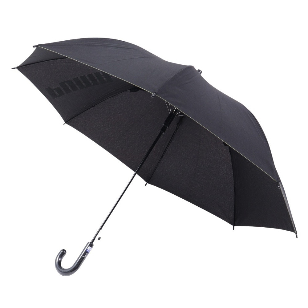 プーマ（PUMA）（キッズ）雨傘 ジュニア 長傘 ステッチ無地 55cm ジャンプ傘 PBS55JP55 BK 黒